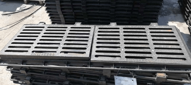 后安镇球墨铸铁连体双篦展示